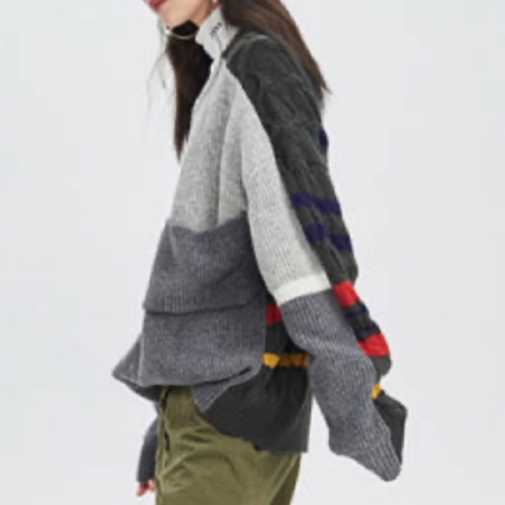 Vintage wool oversized sweater - Picture 7 of 8